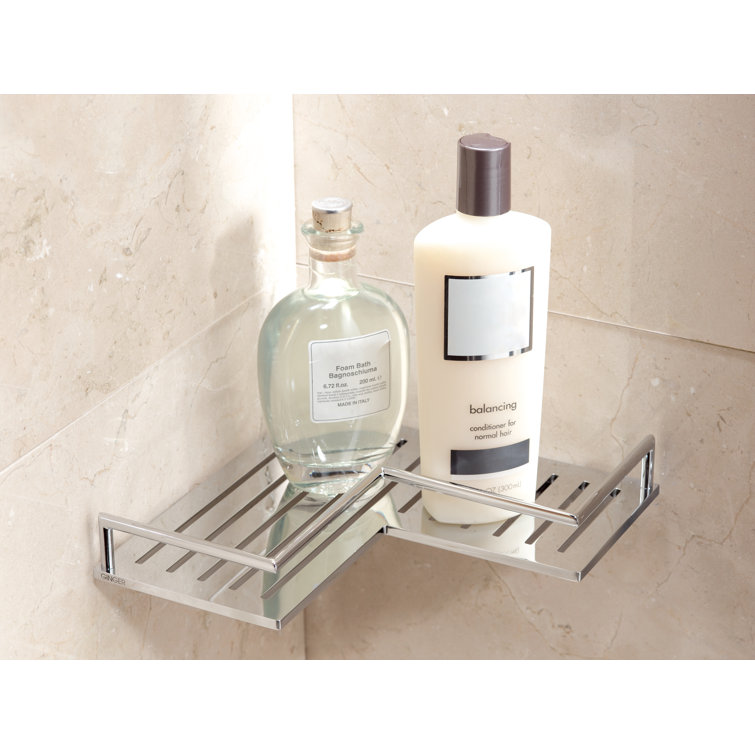 Ginger Tablette de douche en acier inoxydable Surface et Commentaires